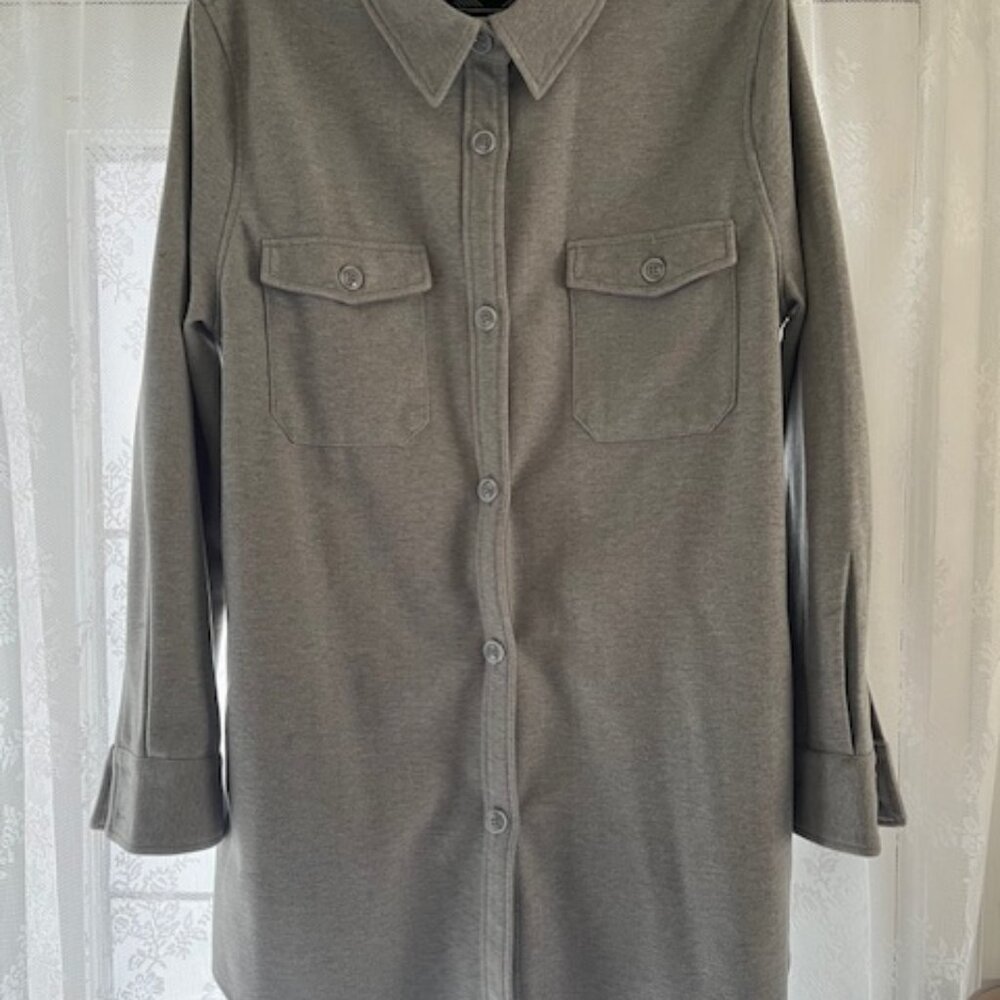 Gray PGD Shacket Size L